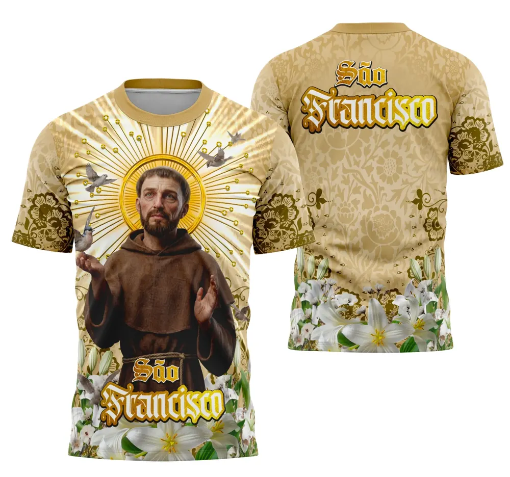 Camisa Devocional São Francisco de Assis