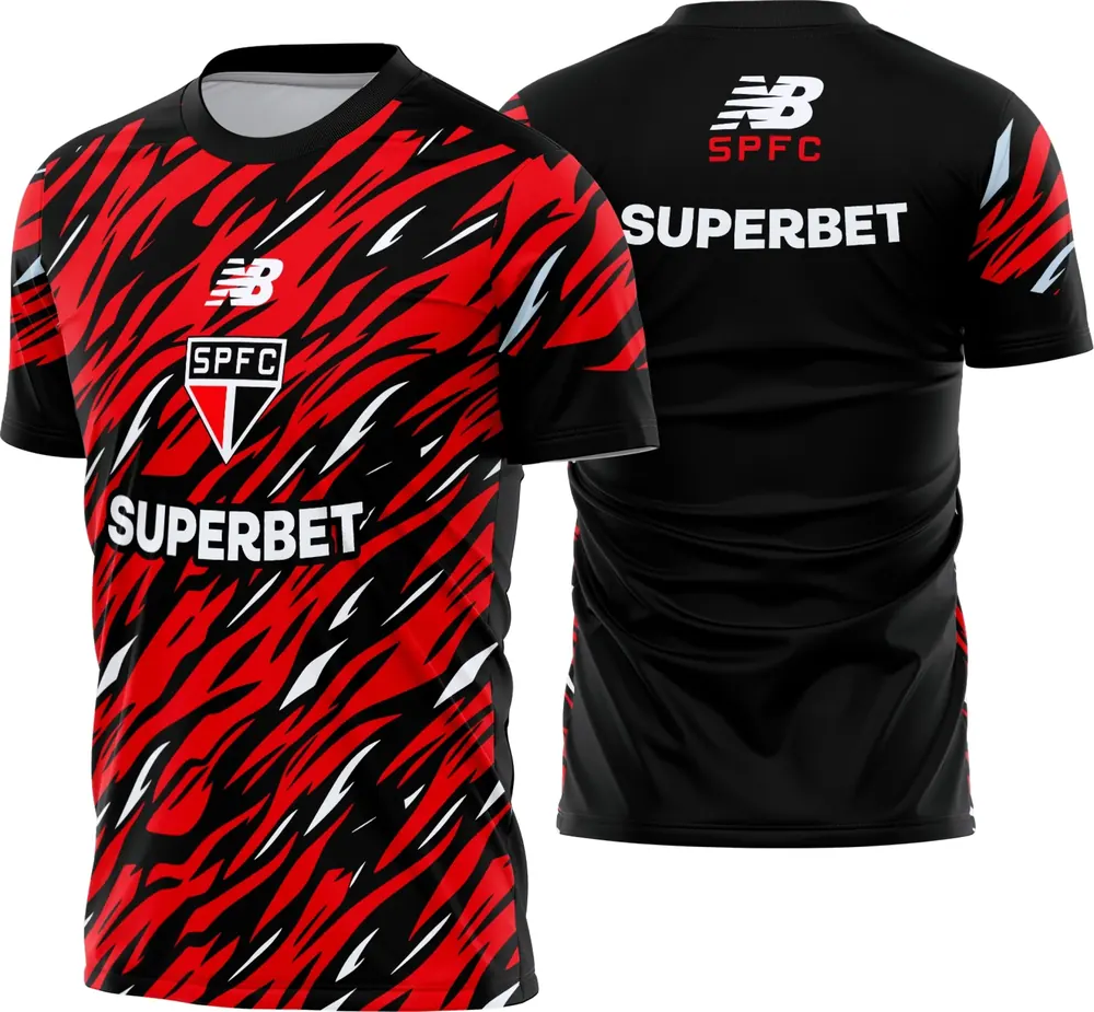 Camisa São Paulo Pré-Jogo 2026 - 2027