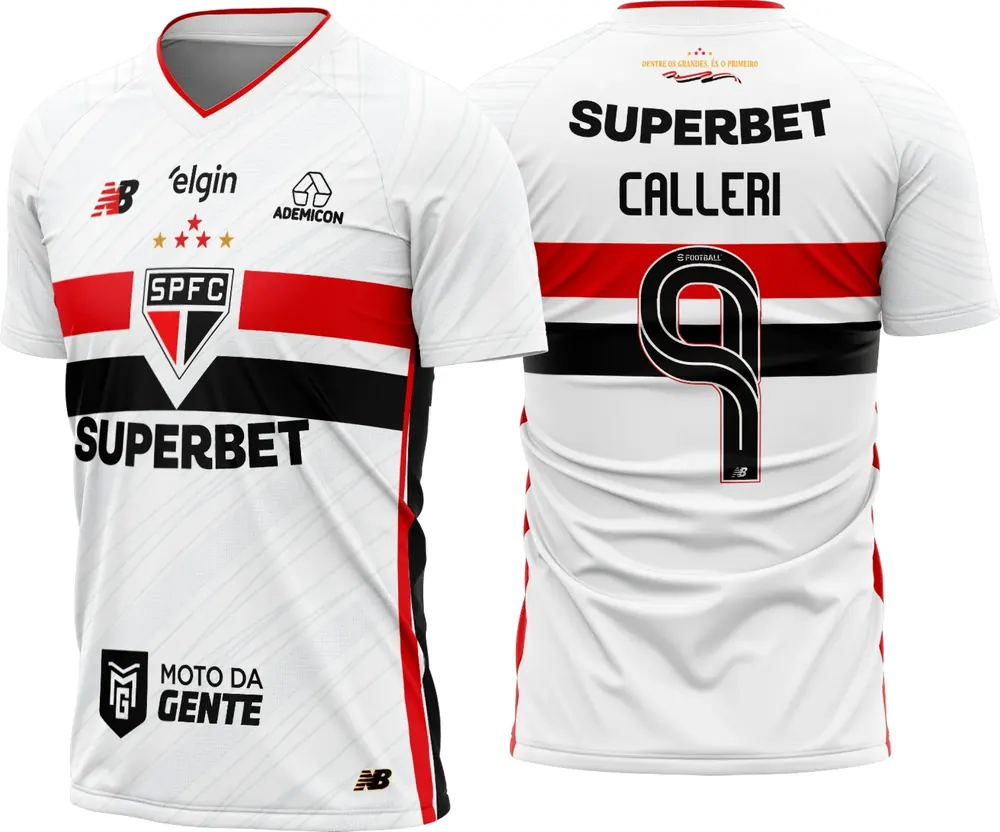 Camisa São Paulo Titular 2026 - 2027