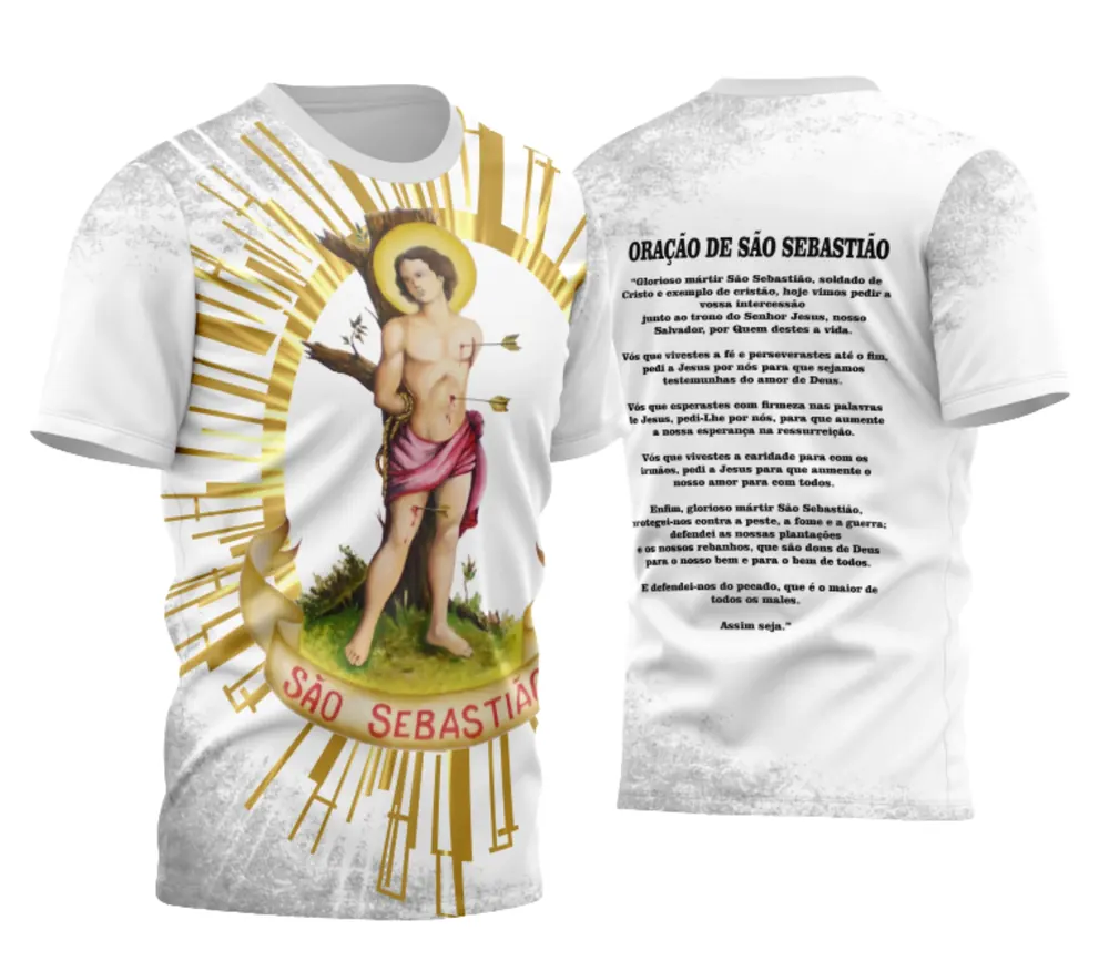Camisa São Sebastião Modelo 03