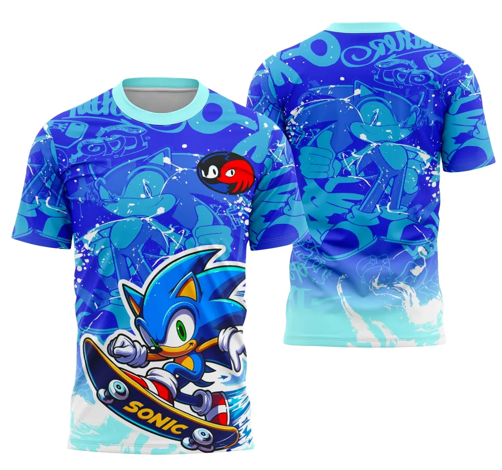 Arte Camisa Sonic