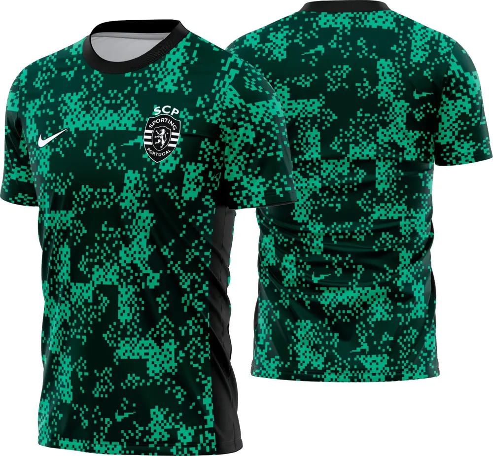 Arte Camisa Sporting Lisboa Pré-Jogo I 2024 - 2025