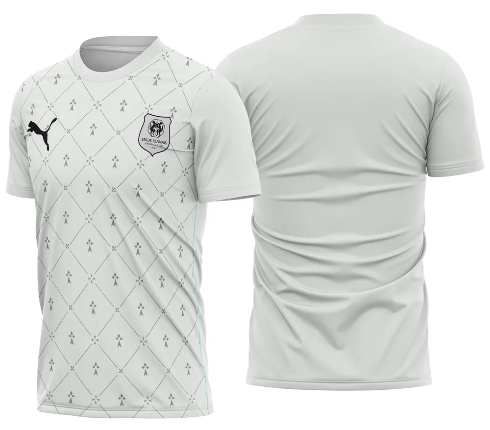 Arte Camisa Stade Rennais Kit Away