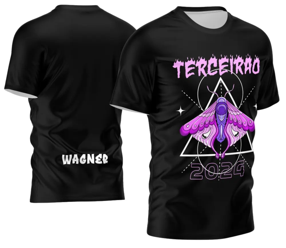 Arte Criativa para Camisa Terceirão Modelo 02