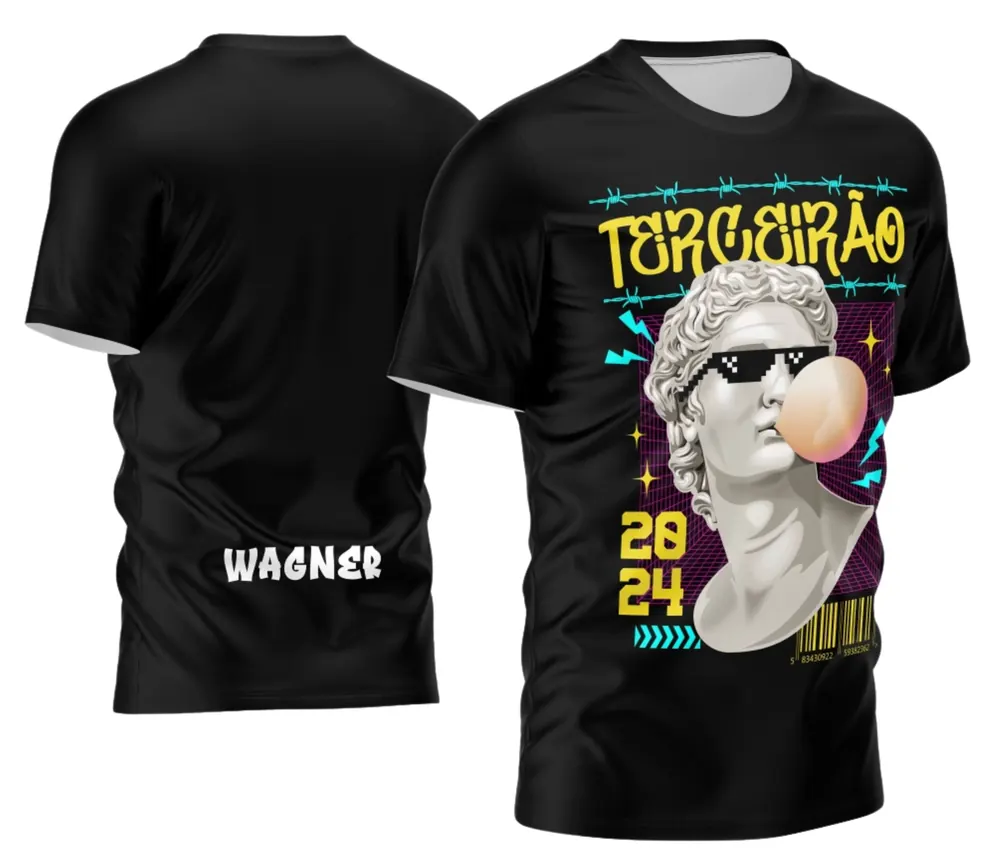 Arte Camisa Terceirão Estilo Exclusivo Modelo 03