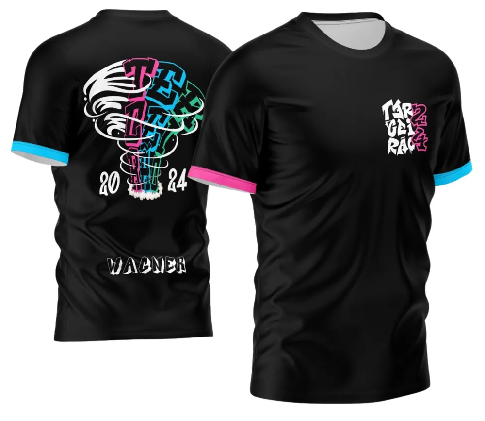 Arte Camisa Terceirão 2026 Modelo Furacão Personalizada