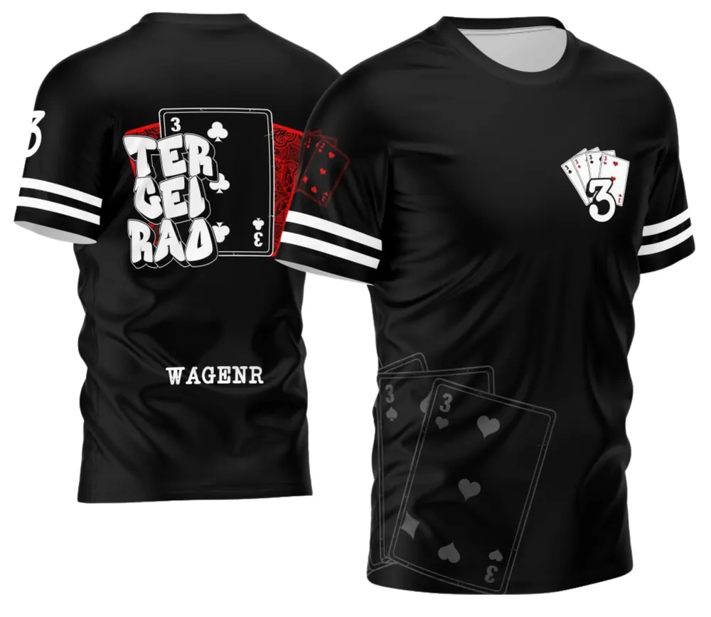 Camisa Terceirão Nipes Cartas Exclusiva
