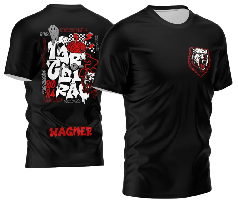 Camisa Terceirão 2026 Estampa Urso Intenso