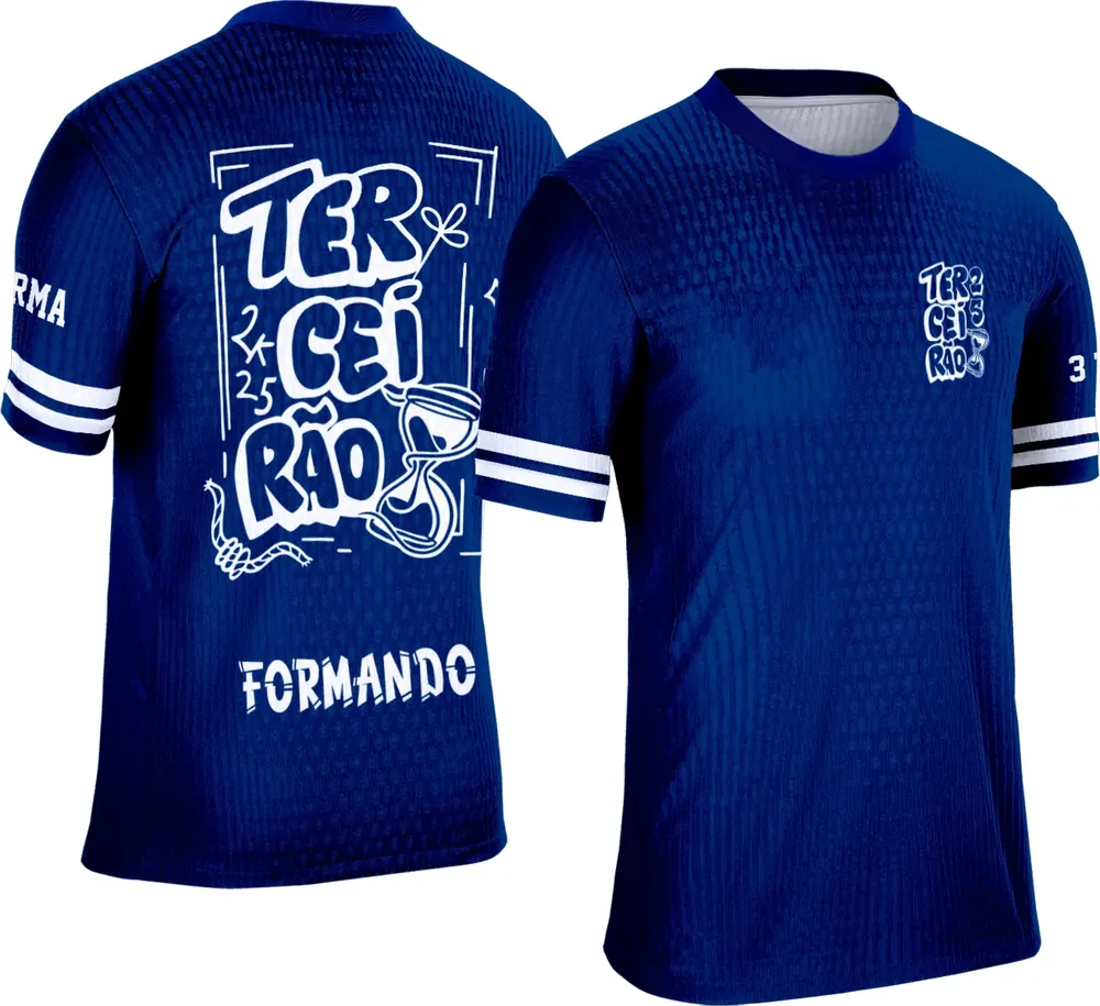 Arte Camisa Terceirão Ampulheta