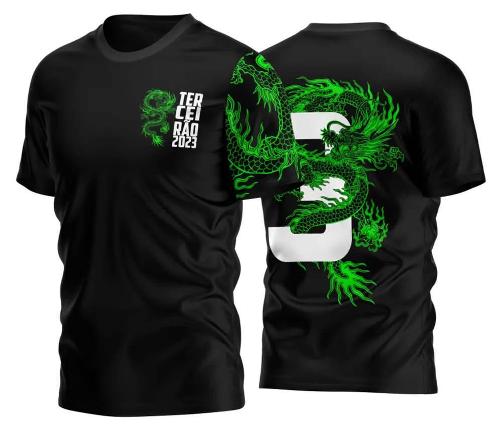 Camisa Terceirão Dragão Verde