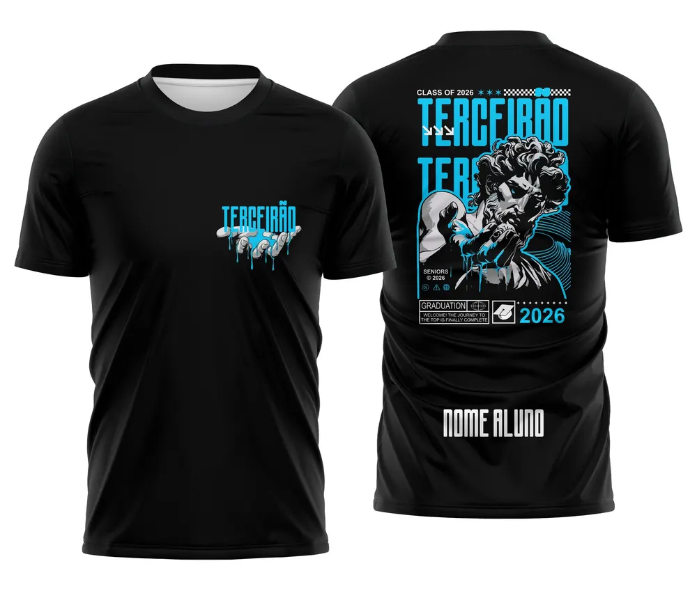 Camisa Terceirão Estátua Líquido 2