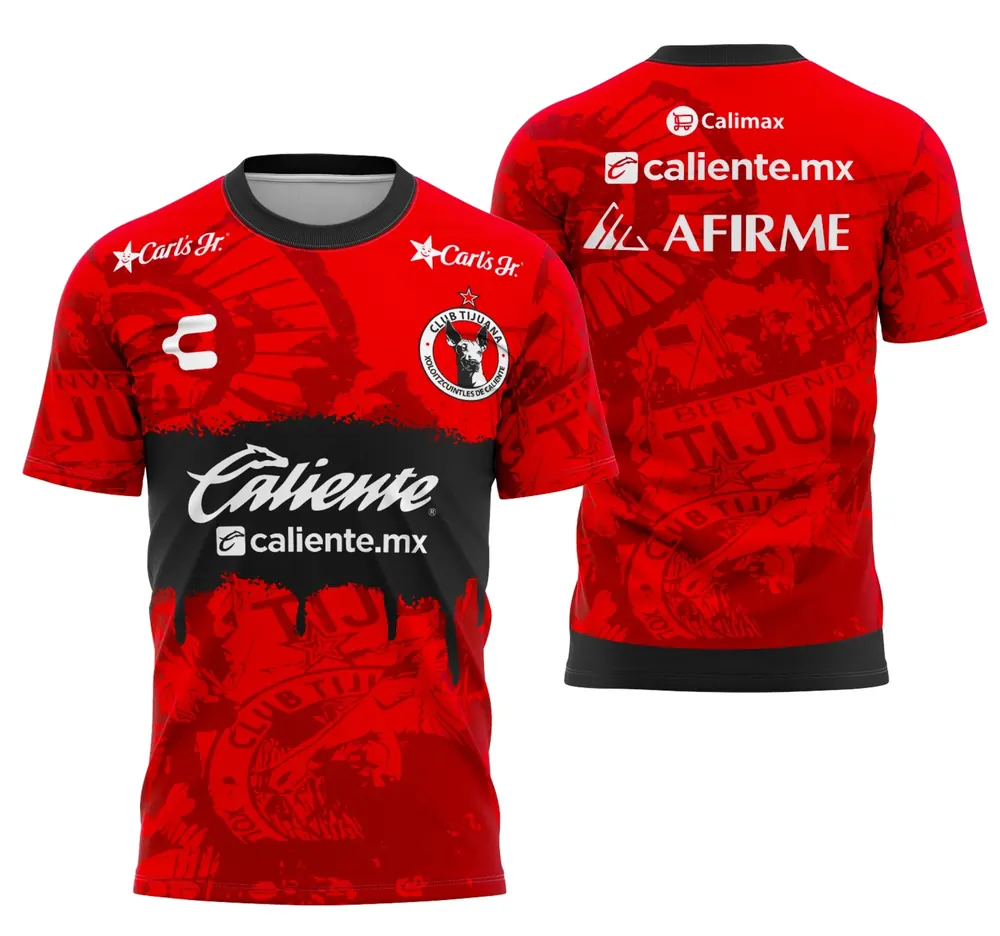 Camisa Tijuana Kit Home 2025-26