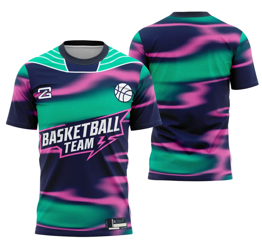 Arte Camisa Time de Basketball 4