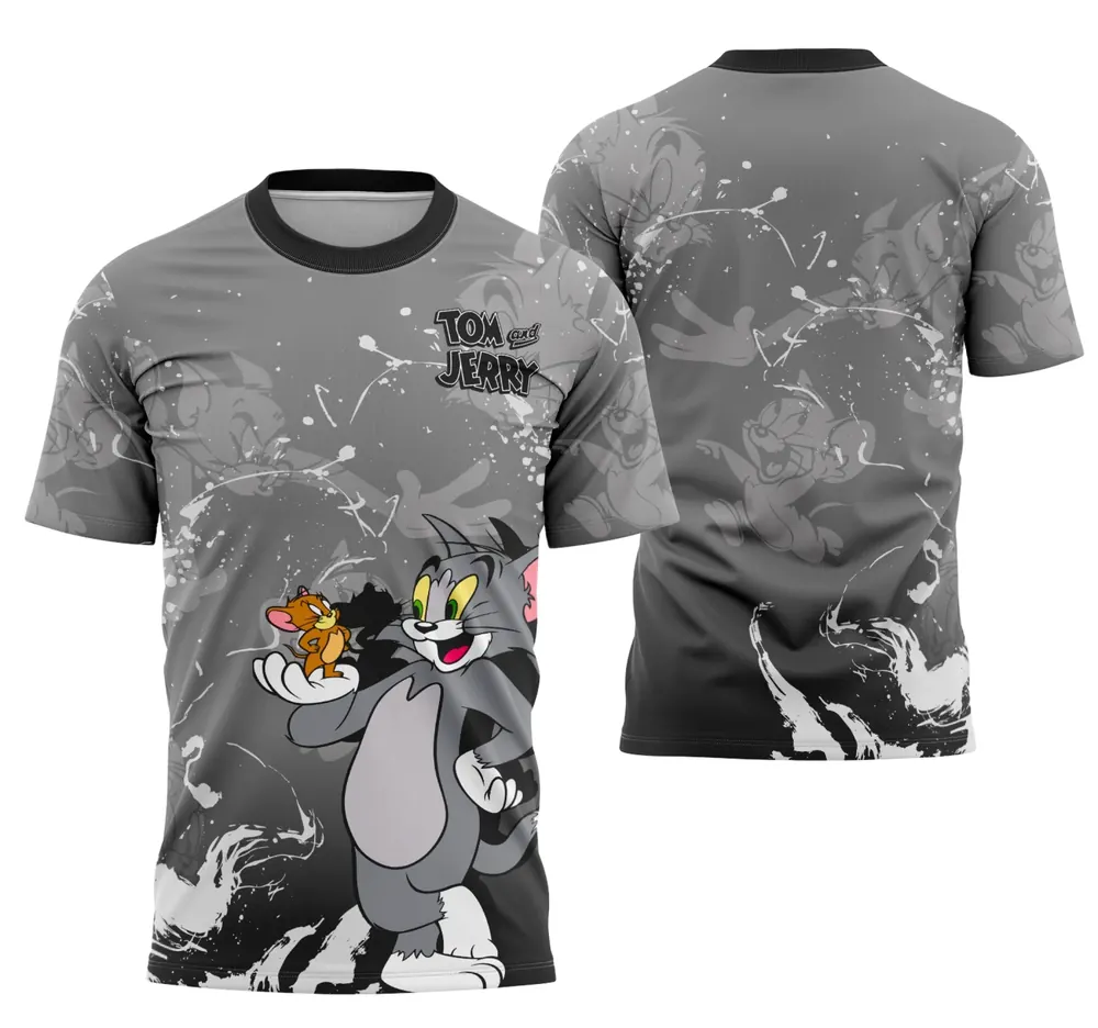 Arte Camisa Tom e Jerry