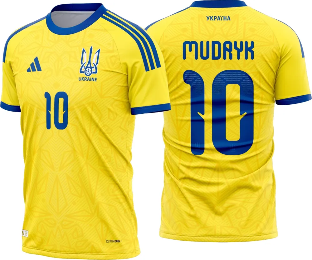 Arte Camisa Ucrania Titular 2026-28
