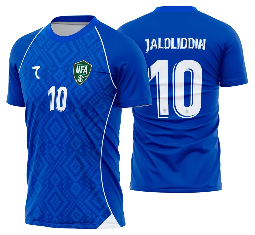 Arte Camisa Uzbequistão Titular 2026 - 2028