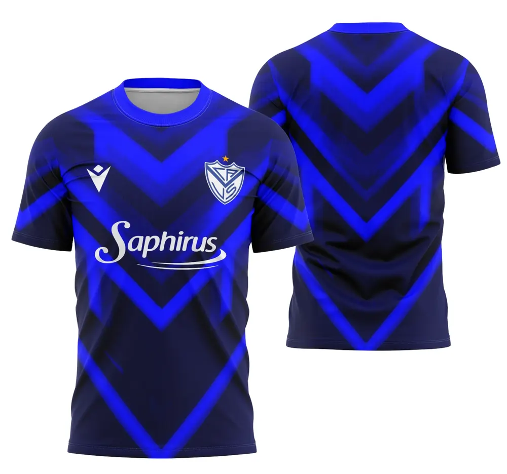 Arte Camisa Vélez Sarsfield Conceito