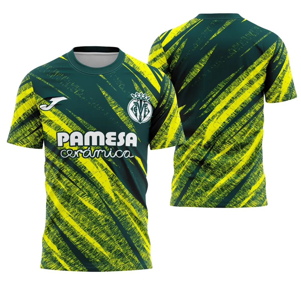 Arte Camisa Villa Real Terceiro Conceito 2025