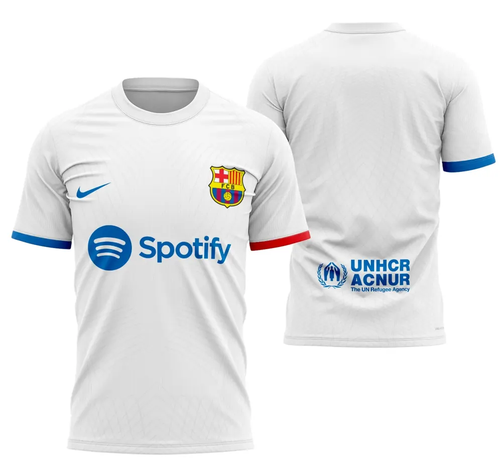Camisa Visita A Barcelona 2023-2024