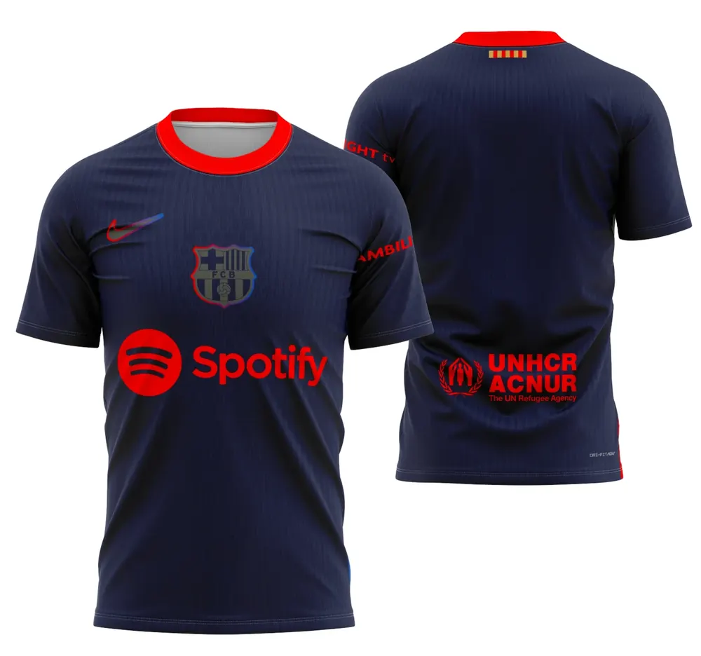 Camisa Visita A Barcelona 2024-2025