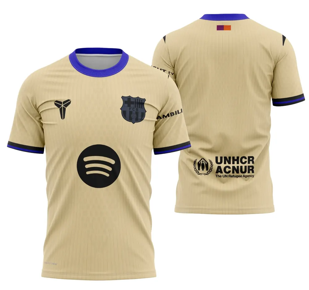 Camisa Visita A Barcelona 2025-2026
