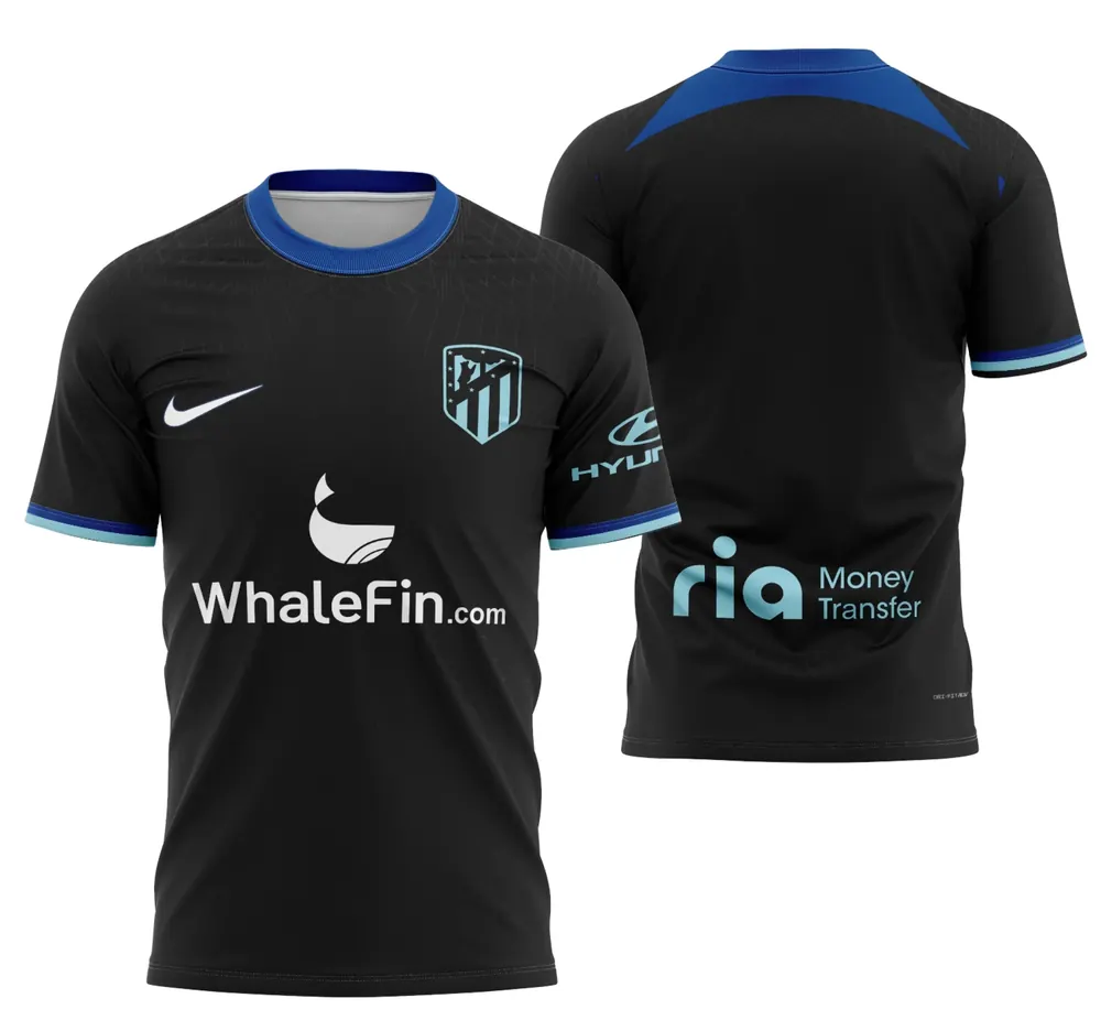 Camisa Visita Do Atlético De Madrid 2022-2023