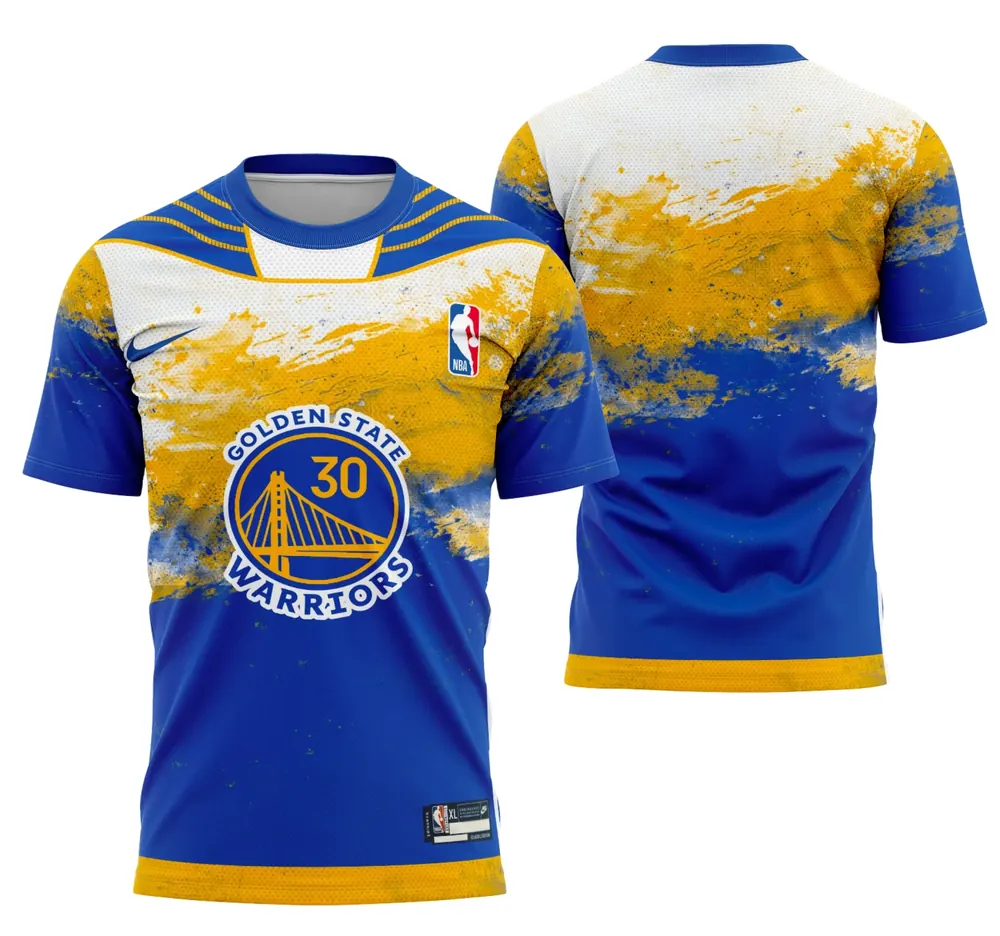 Arte Camisa Warriors Conceito