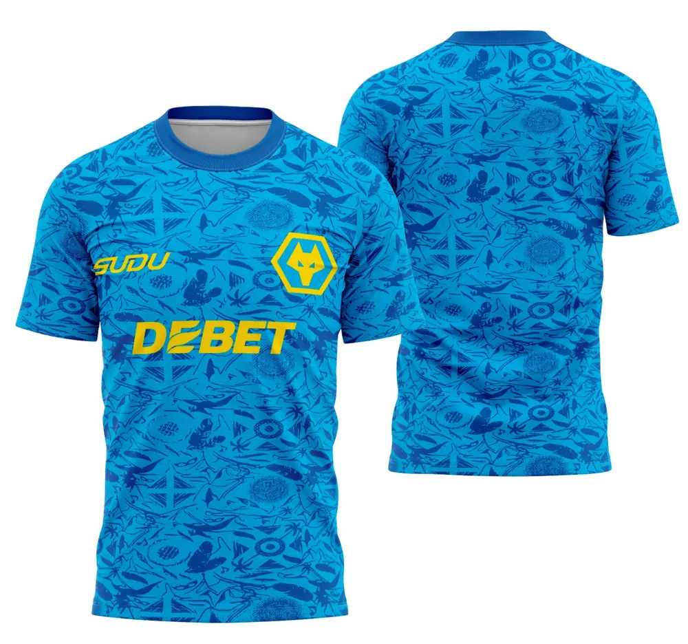 Arte Camisa Wolverhampton Terceiro Kit 25-26