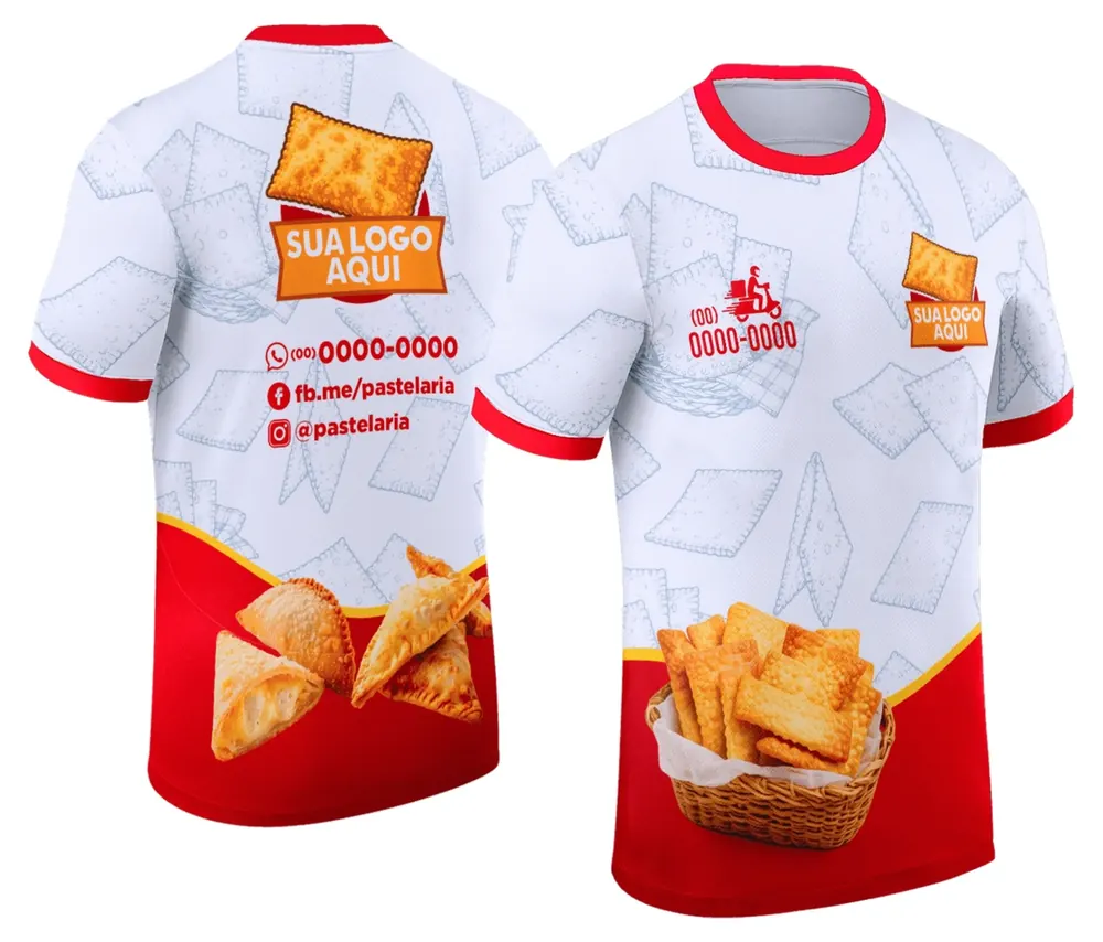 Camiseta Cantinho do Pastel