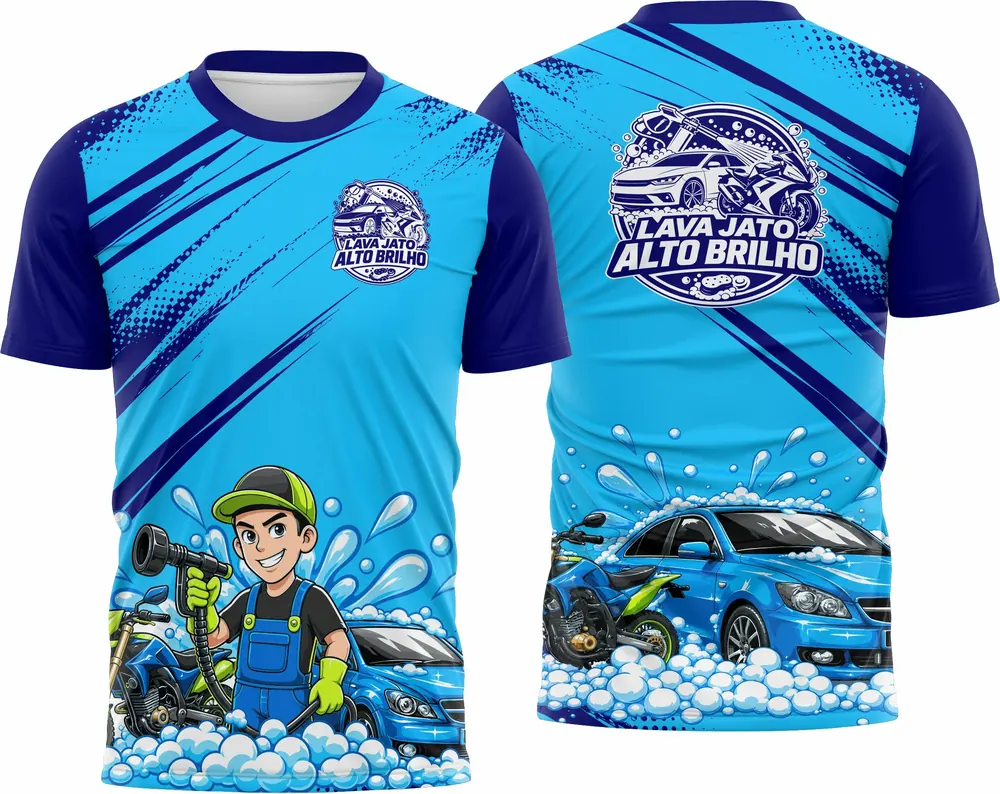 Camisa Uniforme Auto Detailing