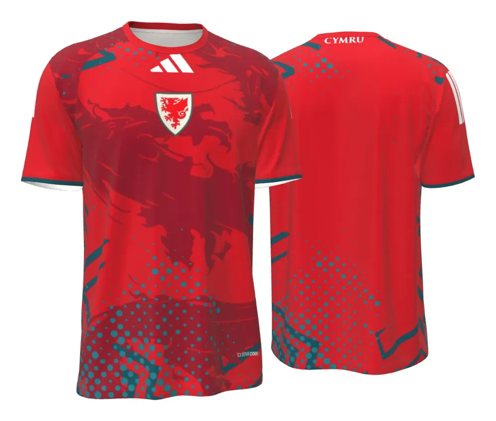 Camisa Estampa Conceito País de Gales 2026