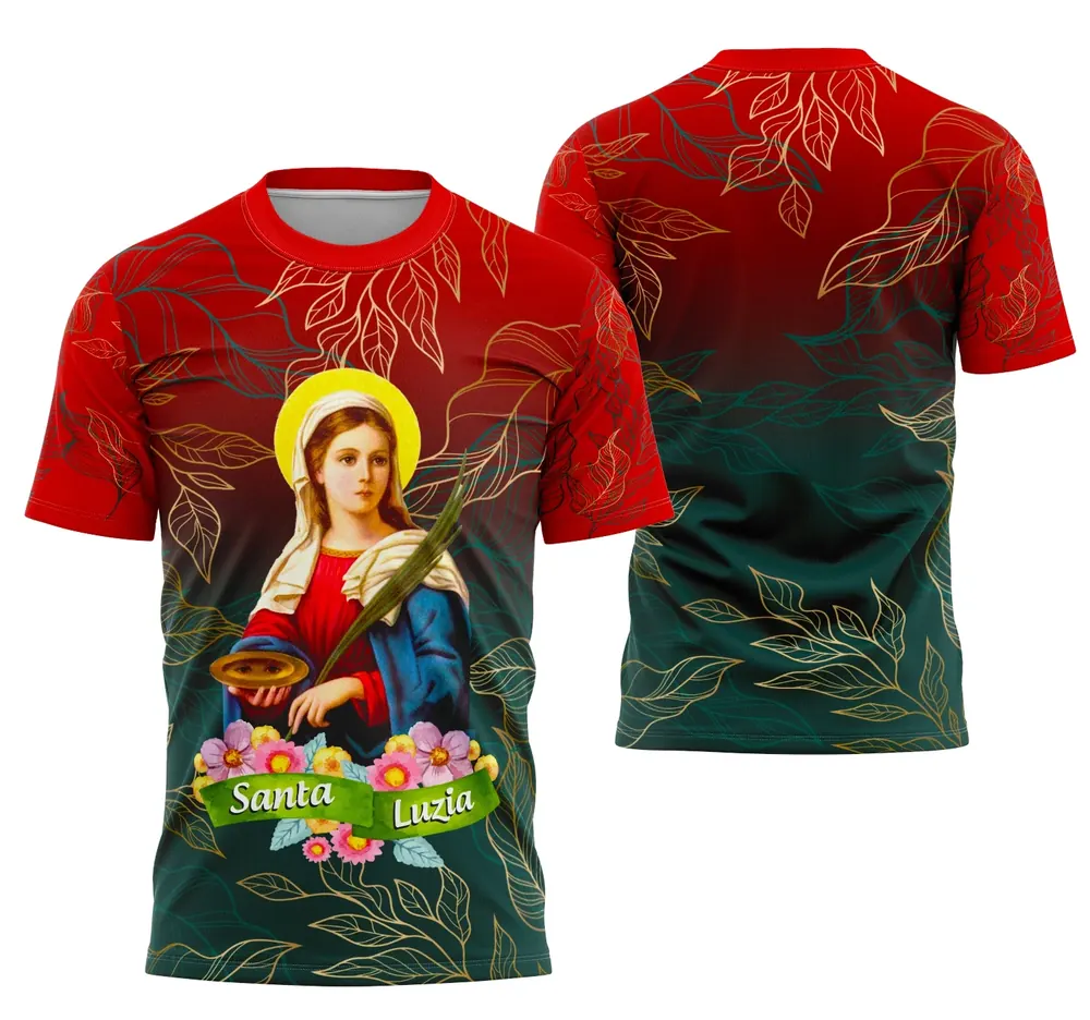 Camisa Estampa Santa Luzia 2024