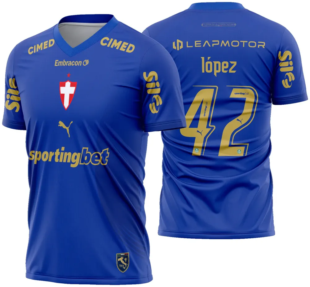 Camisa Estampa Terceiro Uniforme Palmeiras 2026 - 2027