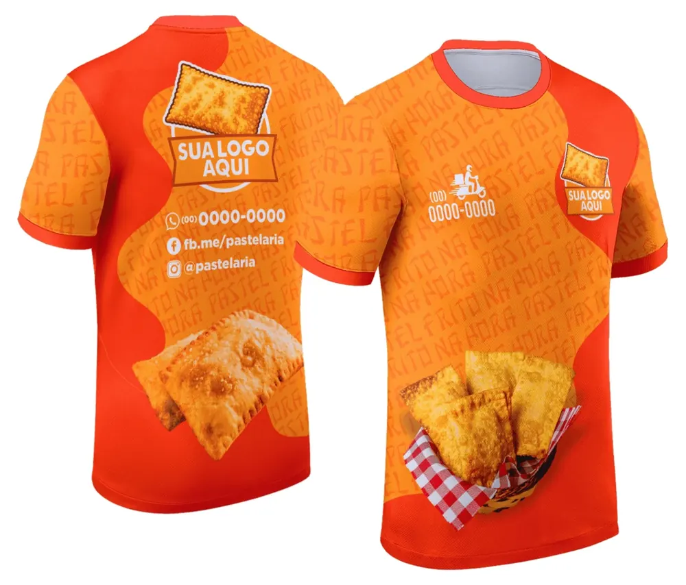 Camisa Estampa Pastel Frito na Hora