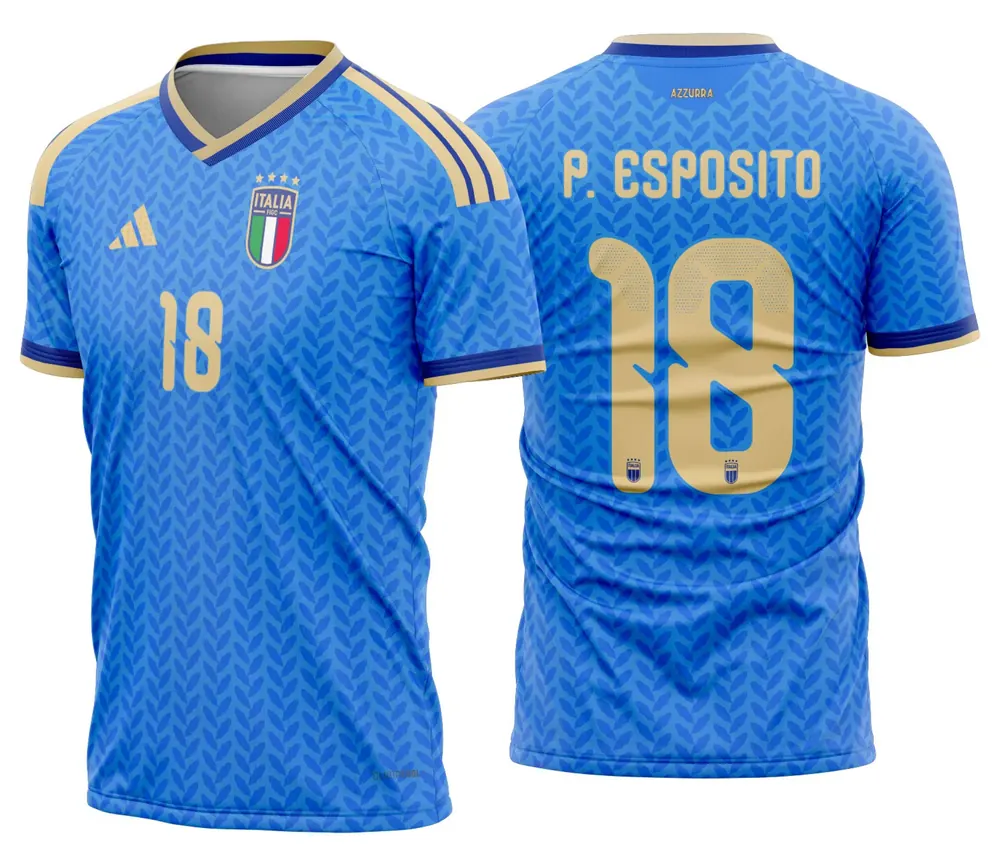 Camisa Itália Titular Copa do Mundo 2026