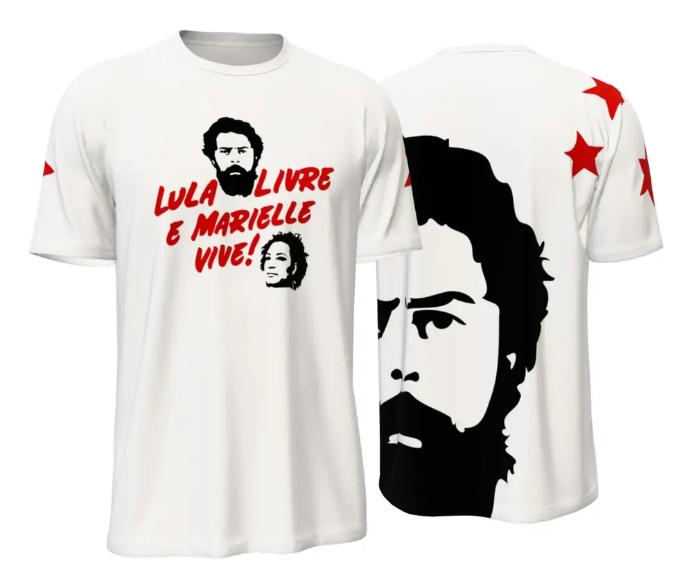 Camiseta Política Ativismo Branca