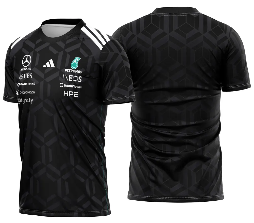 Camisa Mercedes F1 Team Jersey 2026 Premium