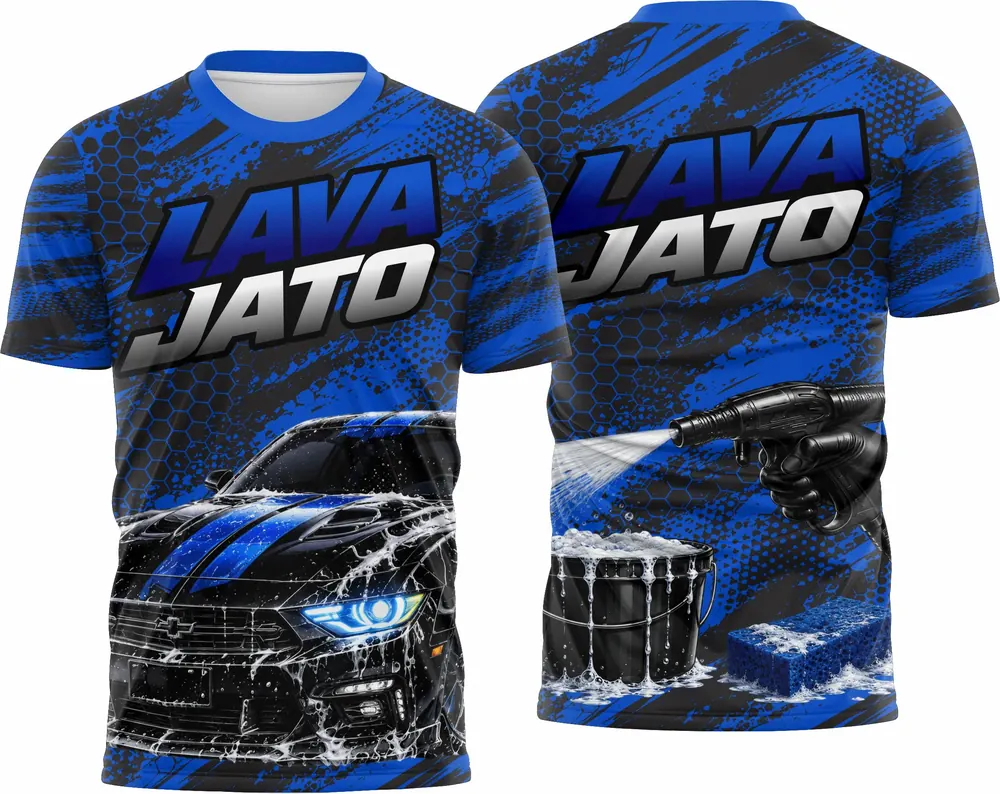 Camisa Modelo Detailing Automotivo