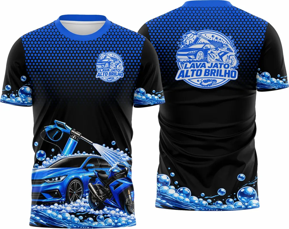 Camisa Modelo de para Lava Car