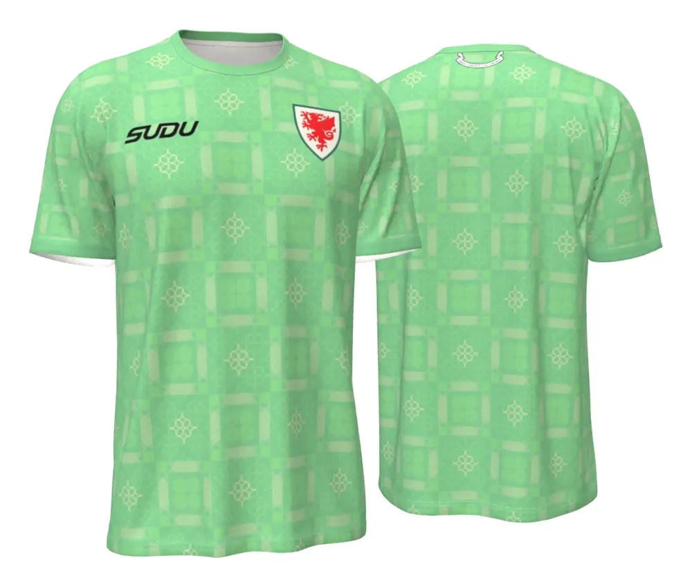 Camisa Modelo Uniforme Goleiro País de Gales 2026 - 2027