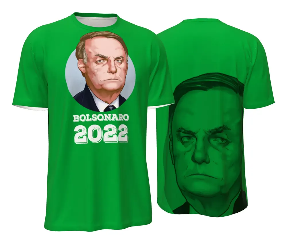 Camisa Bolsonaro Círculo Verde