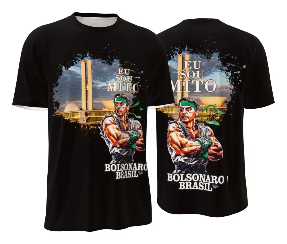 Camisa Bolsonaro Personagem Heroico