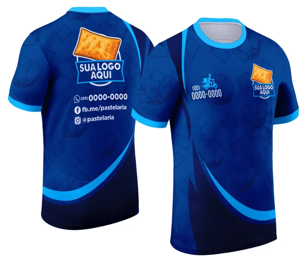 Camisa Uniforme Casa de Pastéis