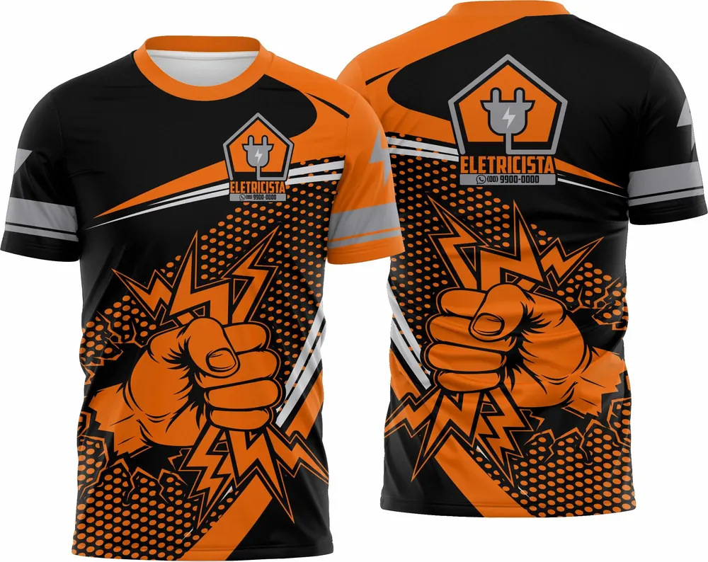 Camisa Eletricista - Modelo 06