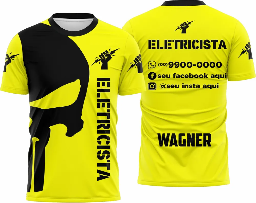 Camisa Eletricista - Modelo 08