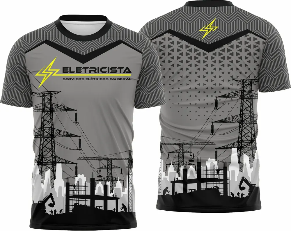Camisa Eletricista - Modelo 16