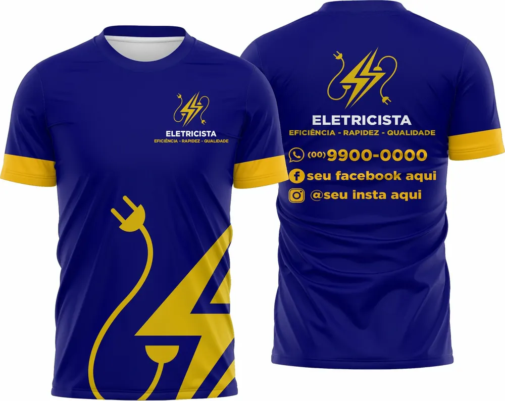 Camisa Eletricista - Modelo 18