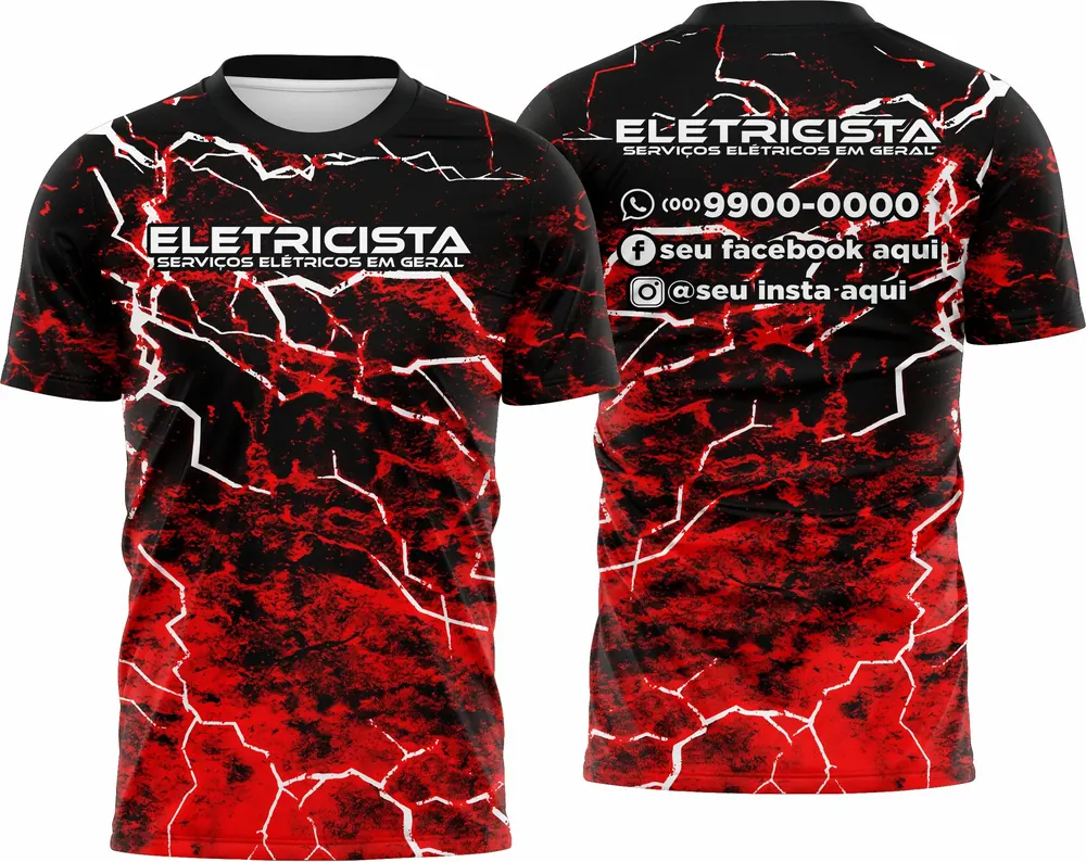 Camisa Eletricista - Modelo 29