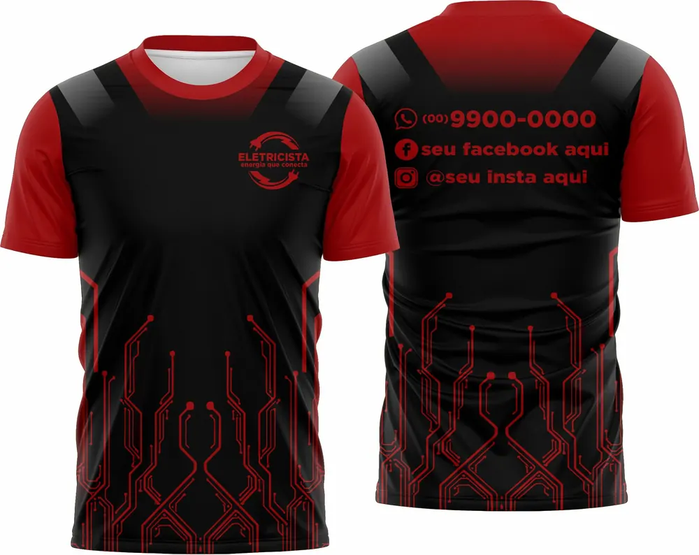 Camisa Eletricista - Modelo 35