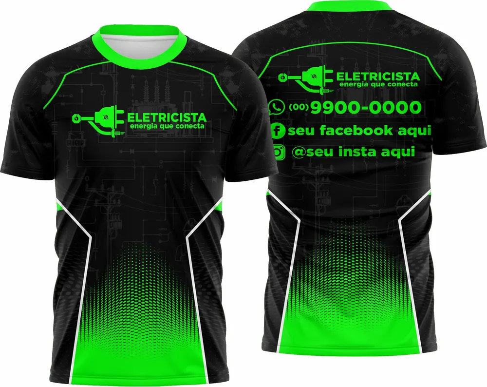 Camisa Eletricista - Modelo 44